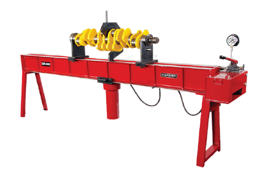 Пресс для проверки и правки коленчатых валов