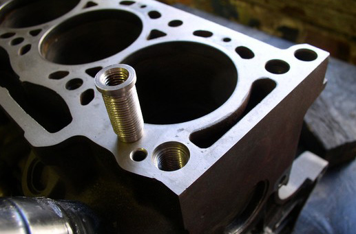 Изготовление и установка ввертышей ГБЦ