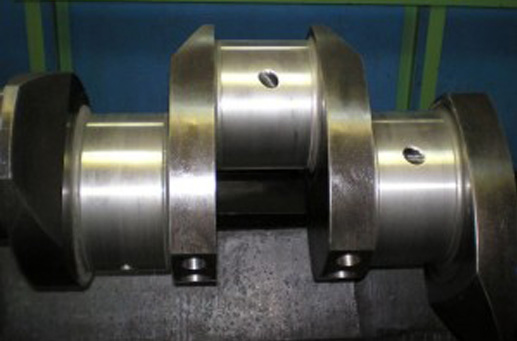 Ремонт и напыление шеек коленвала